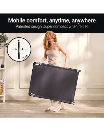Jay-Be ME70 Mobile Folding Bed with Comfort Mattress Single