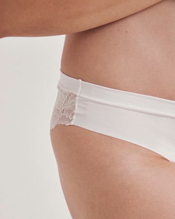 Pretty Secrets Seamfree Lace Back Brazilian Briefs