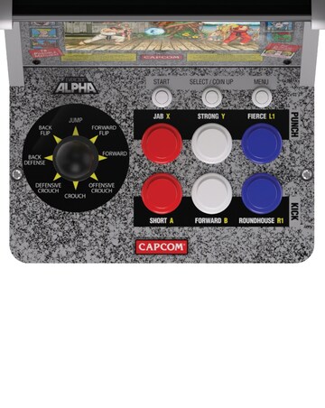 Evercade Alpha StreetFighter Retro Gaming Bartop Arcade