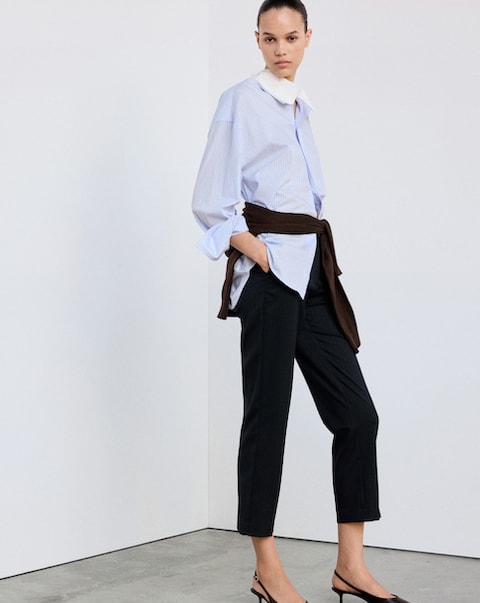 New In - Mango Straight Trousers