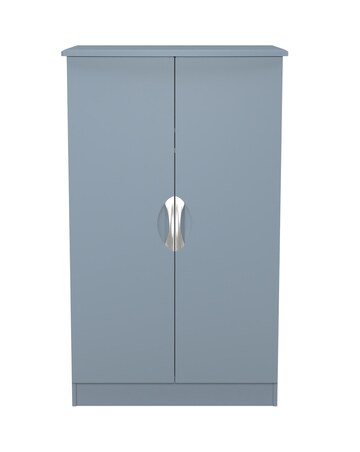 Haydn Ready Assembled 2 Door Midi Wardrobe - Kids