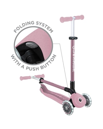 Globber Go Up Active Lights Ecologic - Berry