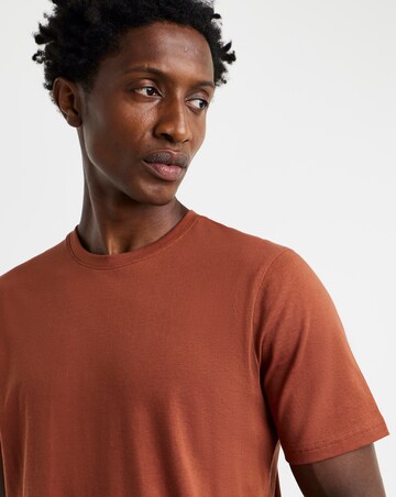 Pure Cotton Crew Neck T-Shirt Long
