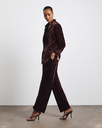 Joanna Hope Velour Co ord Blazer