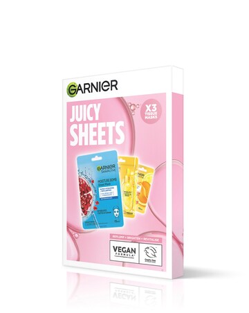 Garnier Juicy Sheets Christmas Gift Set
