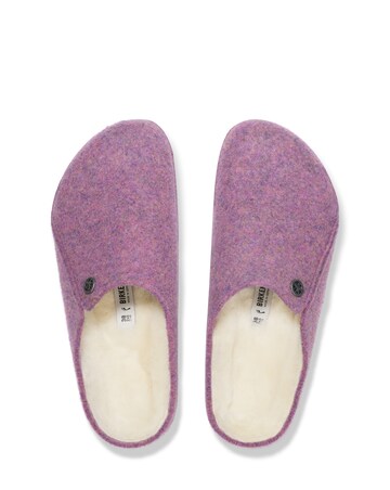 Birkenstock Zermatt Shearling Wool Felt Mules - Standard Fit (D)
