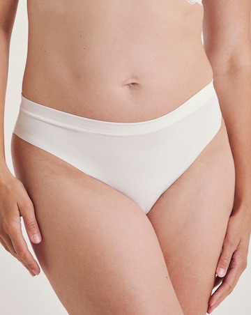 Pretty Secrets Seamfree Lace Back Brazilian Briefs