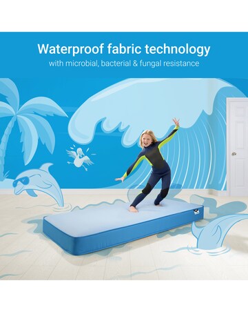 Jay-Be Kids Waterproof Anti-Microbial Sprung Mattress - European Single
