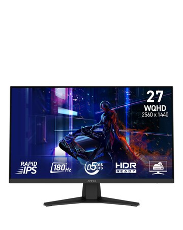 MSI MAG 274QF 27in 180Hz WQHD HDR Rapid IPS 0.5ms Flat Gaming Monitor