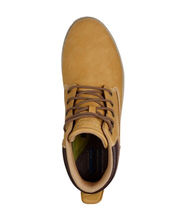 Skechers Waterproof Garlan Deno Boot - Wheat
