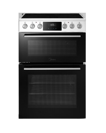 Midea 60cm Freestanding Electric Cooker - White + Installation