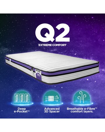 Jay-Be Quest Q3 Hybrid Pocket Sprung Responsibly Made Kids Mattress - Single