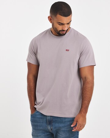 Levi's Short Sleeve Housemark T-Shirt - Mauve
