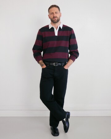 Long Sleeve Rugby Polo-Long Length