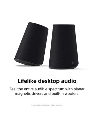 PlayStation PULSE Elevate Wireless Speakers - Midnight Black