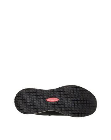 Skechers Black Workwear Squad Slip Resistant Trainers - Wide Fit (E)