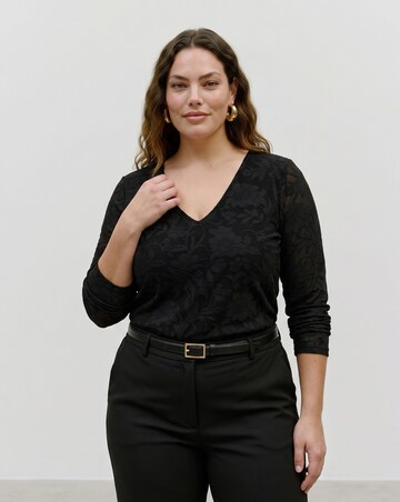 Vero Moda Layla V-Neck Jersey Top