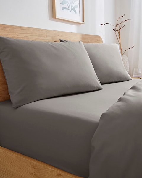 Easy Care Cotton Blend 38cm Extra Deep Fitted Sheet
