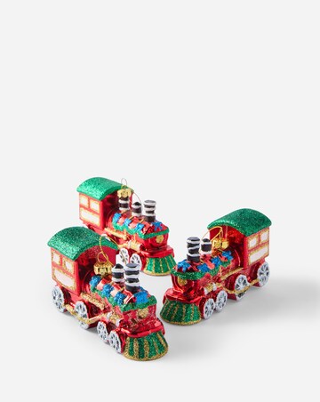 Set of 3 Hanging Trains