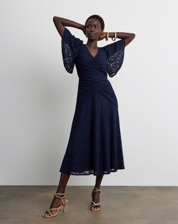 Joanna Hope Stretch Lace Midi Dress