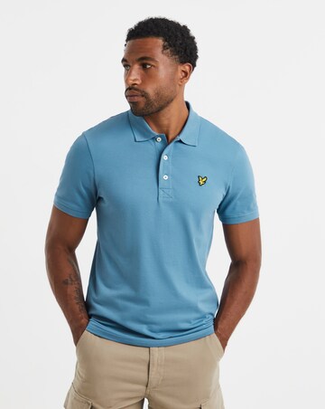 Lyle & Scott Classic Short Sleeve Polo Shirt - Blue