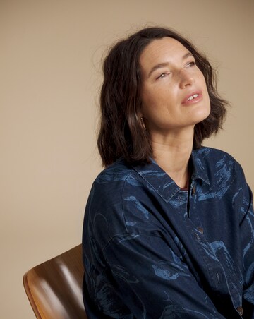 Julipa Printed Denim Jacket