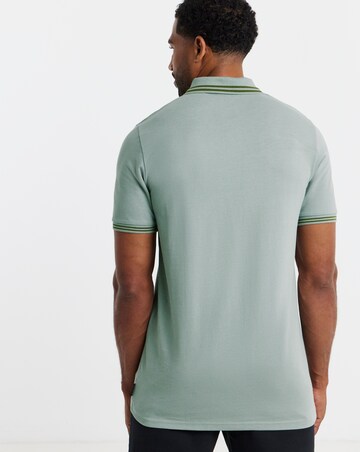 Voi Tipped Pique Polo Long Length