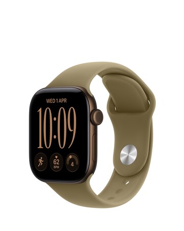 Apple Watch Series 12 GPS 42mm - Dark Bronze Aluminium/Olive Sport Band - M/L