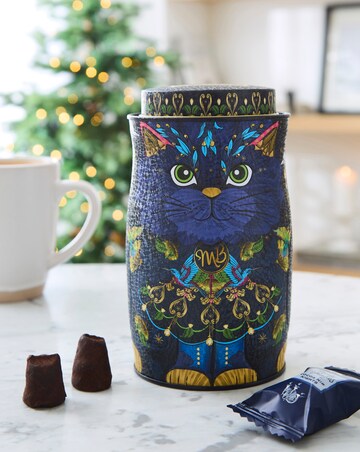 Monty Bojangles Midnight Prince Cat Truffle Tin