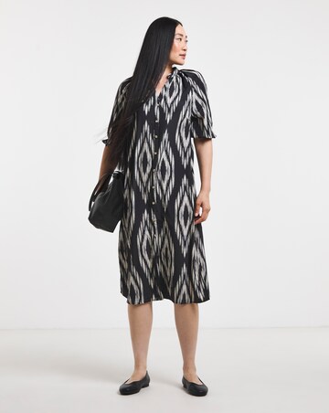 Printed Kaftan Dress