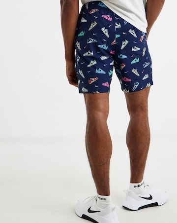 Nike 7 Inch Trainer Print Volley Swim Shorts