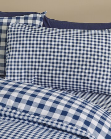 Catherine Lansfield Bamford Gingham Check Duvet Cover Set