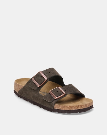 Birkenstock Classic Suede Arizona Sandals - Mocha