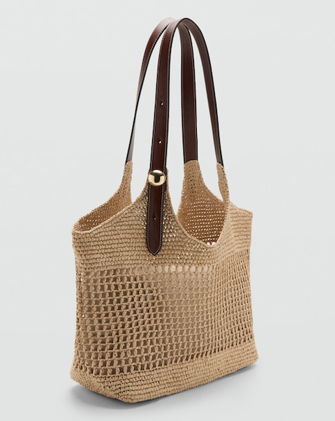 Mango Natural Fibre Tote Bag