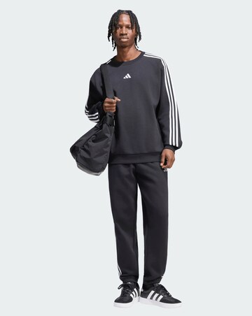 adidas 3 Stripes Cuffed Fleece Pants