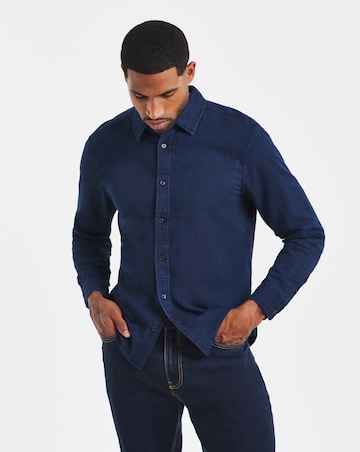 Only & Sons Thame Indigo Shirt - Denim Blue