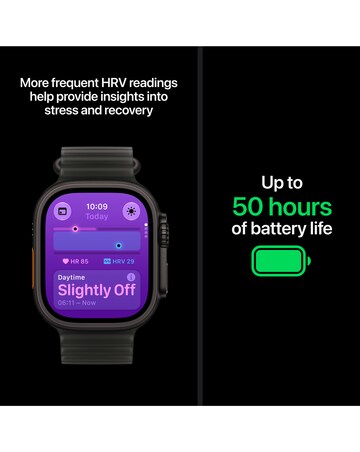Apple Watch Ultra 4 GPS + Cellular 49mm - Titanium/Transulent Grey Ocean Band