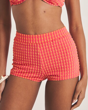 Magisculpt Gingham Firm Control Bikini Shorts