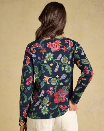 Joules Printed Harbour Top