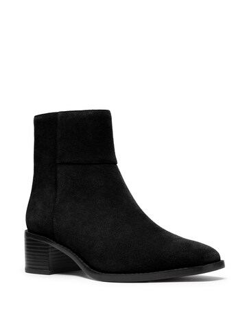 Clarks Suede Wrenn Heeled Ankle Boot - Standard Fit (D)