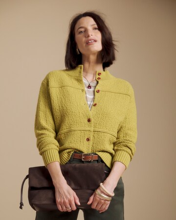Julipa Ochre Knitted Cardigan