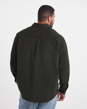 Jack & Jones Regent Cord Overshirt - Khaki