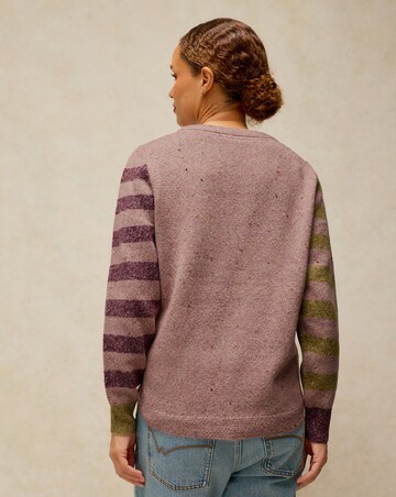 White Stuff Talia Nep Abstract Jumper