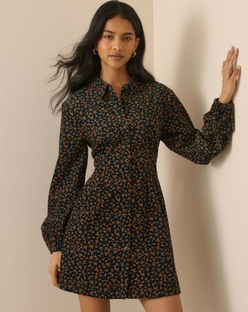 NOBODY'S CHILD MONTEGO CORD MINI DRESS