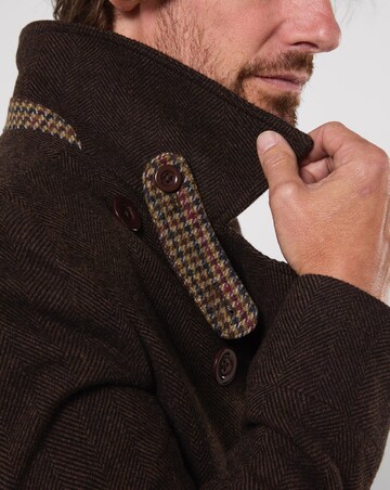 Joe Browns Delightful Double-Breasted Coat - Brown