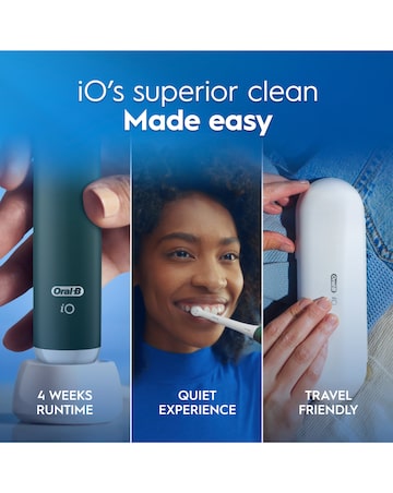 Oral-B iO2 Series Forest Green + Travel Case