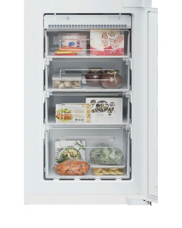 HOOVER HOB50N518EVK Integrated 50/50 Fridge Freezer