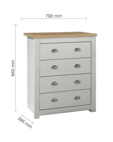 Highgate 4 Drawer Chest