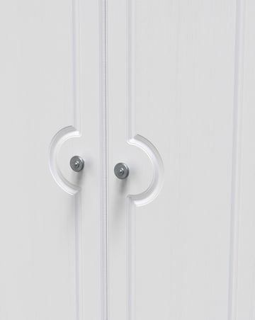 Peregrine Ready Assembled 2 Door Midi Wardrobe - Kids
