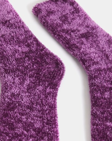Pretty Secrets (1 Pair Pack) Chenille Cosy Bed Socks